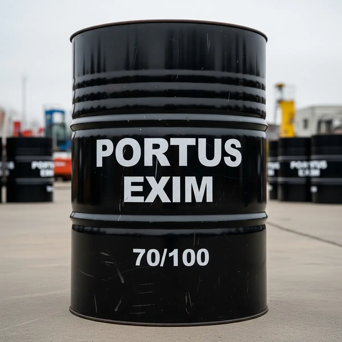 Portus EXİM Bitüm 70/100 varil ambalajı